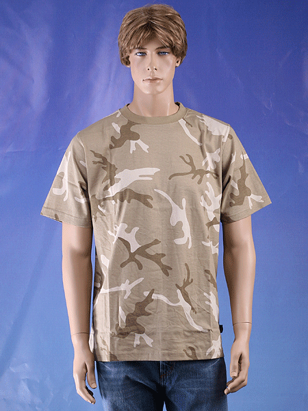 Kleding Camouflage t-shirt desert van kantoor artikelen tip.