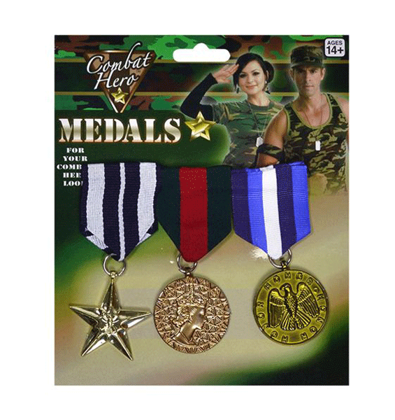 Militaire feest medailles van kantoor artikelen tip.