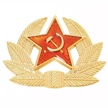 Russische badge voor op een muts